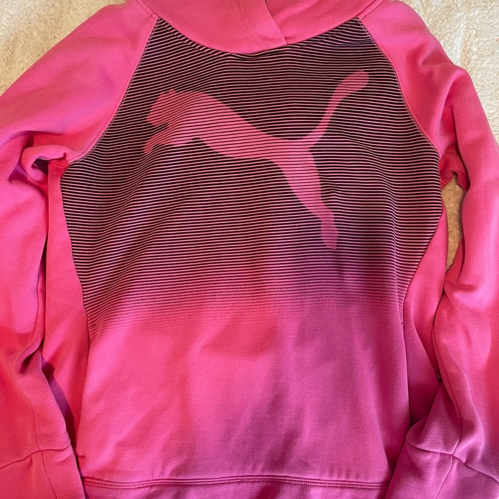 Puma hoodie, size women’s large
